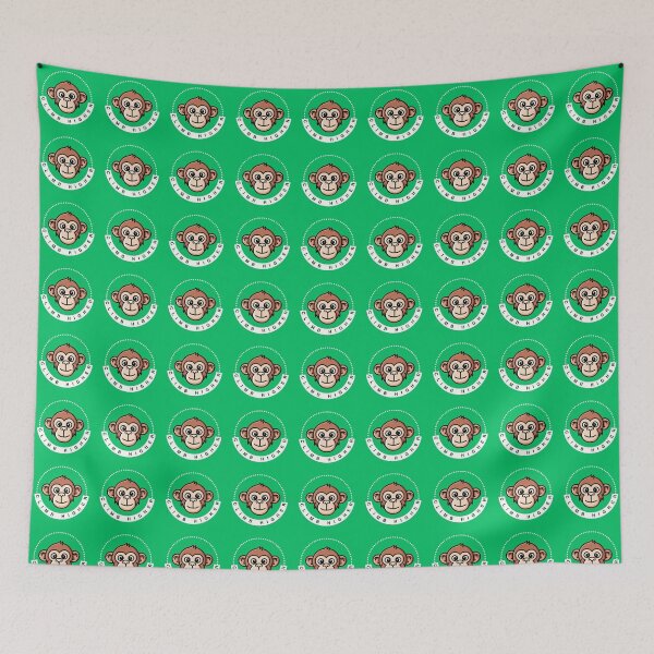 Item preview, Climb Higher Motivational Monkey | Inspirational Growth Quote designed and sold by ASN STUDIO.
