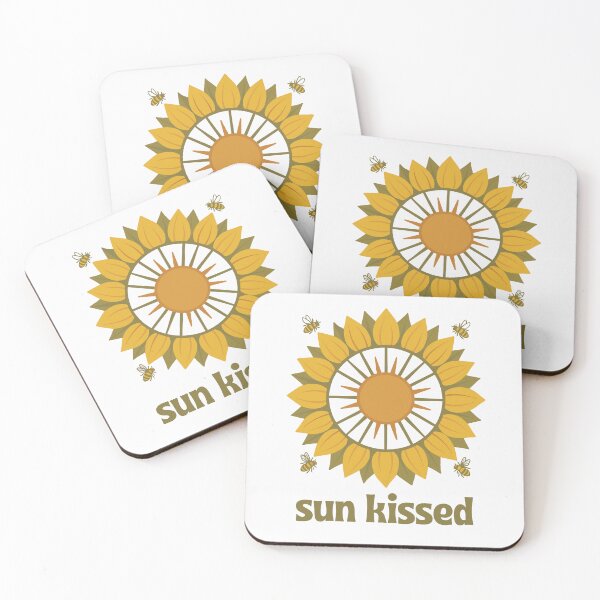 Item preview, Sun Kissed – Vintage Sunflower & Bees Retro Botanical Illustration designed and sold by artscreat.