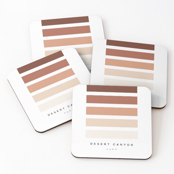 Item preview, ‘Desert Canyon’ Classic Hue Palette designed and sold by The Colourful Game.