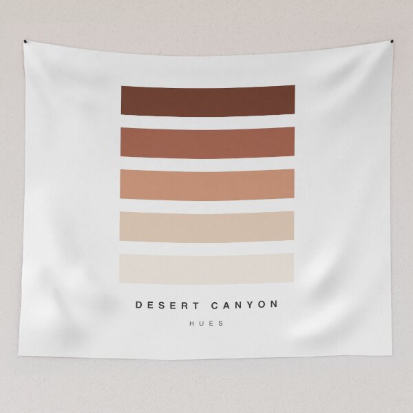 Item preview, ‘Desert Canyon’ Classic Hue Palette designed and sold by The Colourful Game.