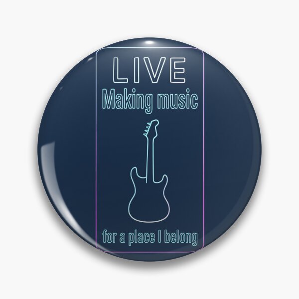 Item preview, Making music for a place I belong designed and sold by Vashy56.