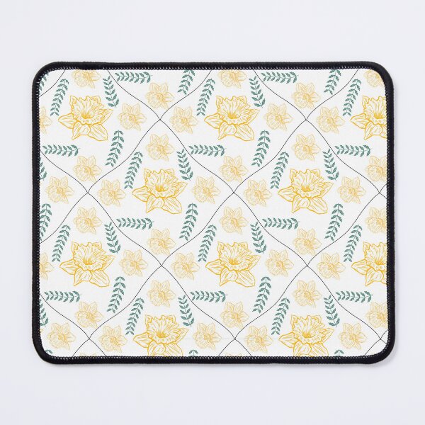Item preview, Seamless Yellow and Green Floral Pattern designed and sold by Cato Designs.