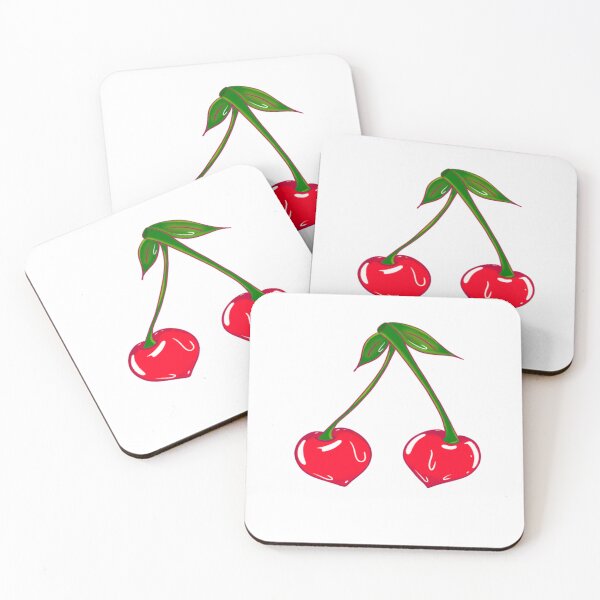 Item preview, Red Cherry Illustration designed and sold by CheekyUnicorn00.