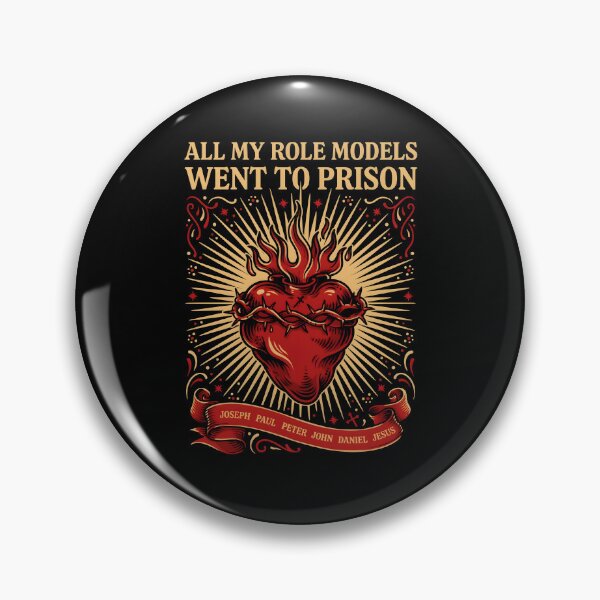 Item preview, All My Role Models Went to Prison Christian – Biblical Heroes Religious designed and sold by Redgiant87x.