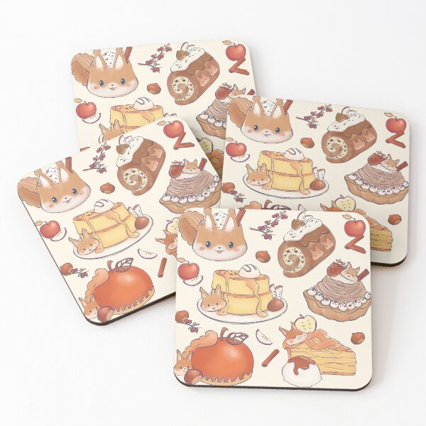 Item preview, Cosy Autumn Squirrels designed and sold by CukiCreations.