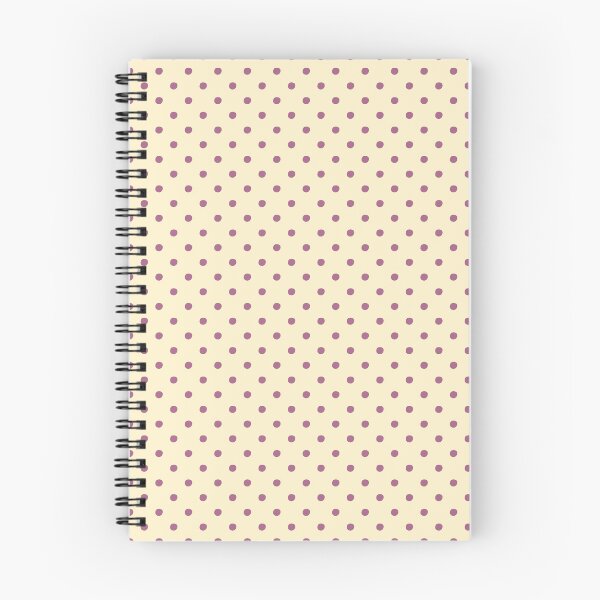 Item preview, Vanilla Cream and Dusty Plum Polka Dots | Minimalist Cream and Plum Pattern | Soft Dusty Plum Dots | Classic Vanilla Cream Polka Dots | Elegant Plum and Cream Pattern designed and sold by VivaFy.