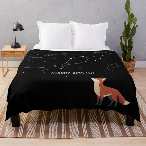 Item preview, Starry Appetite Fox Chicken Constellation Night Sky designed and sold by Zazz Lee.