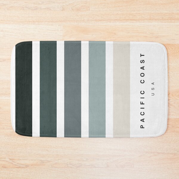 Item preview, ‘Pacific Coast’ Travel Hue Palette designed and sold by The Colourful Game.