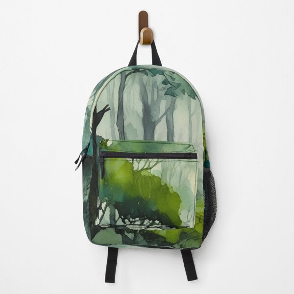 Item preview, Green Forest Watercolor designed and sold by ViaARTfactory.