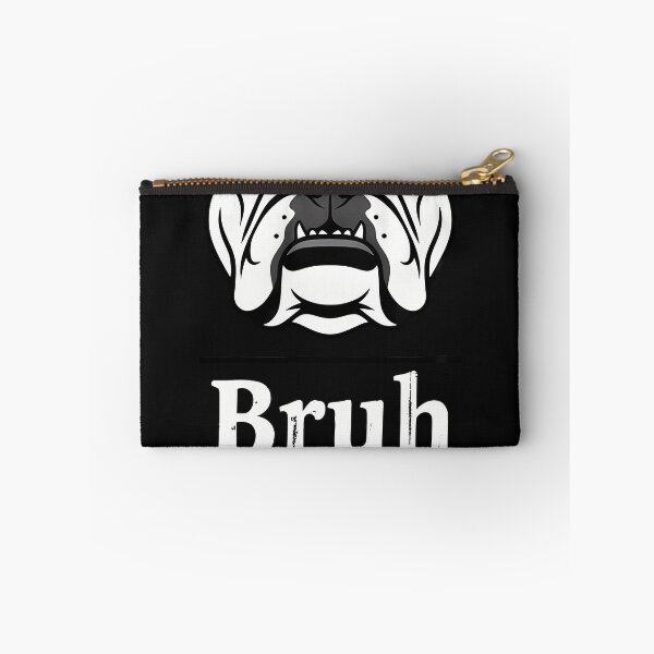 Item preview, Funny Bruh English Bulldog Sarcastic Meme designed and sold by DeliaSue.
