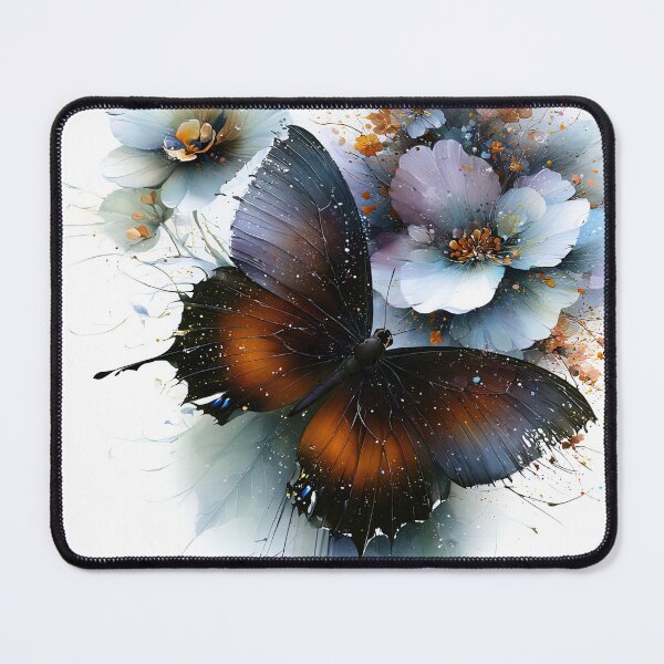 Item preview, The Ember Swallowtail on Indigo Blooms designed and sold by bloorose.