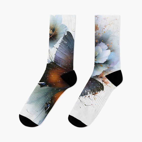 Item preview, The Ember Swallowtail on Indigo Blooms designed and sold by bloorose.