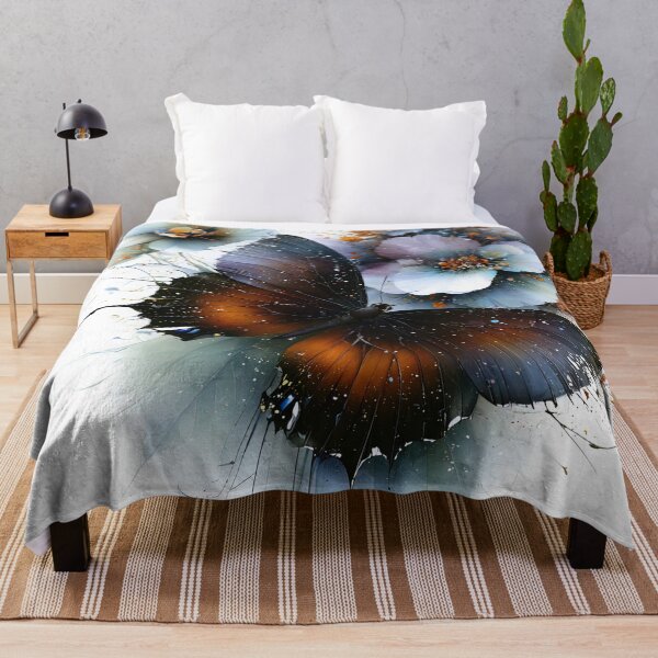 Item preview, The Ember Swallowtail on Indigo Blooms designed and sold by bloorose.