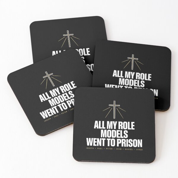 Item preview, All My Role Models Went to Prison Christian – Christian Faith and Gospel Quote designed and sold by Redgiant87x.