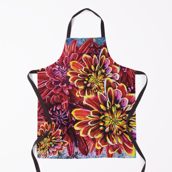 Item preview, Red Chrysanthemums Background 1 designed and sold by nastiaart.