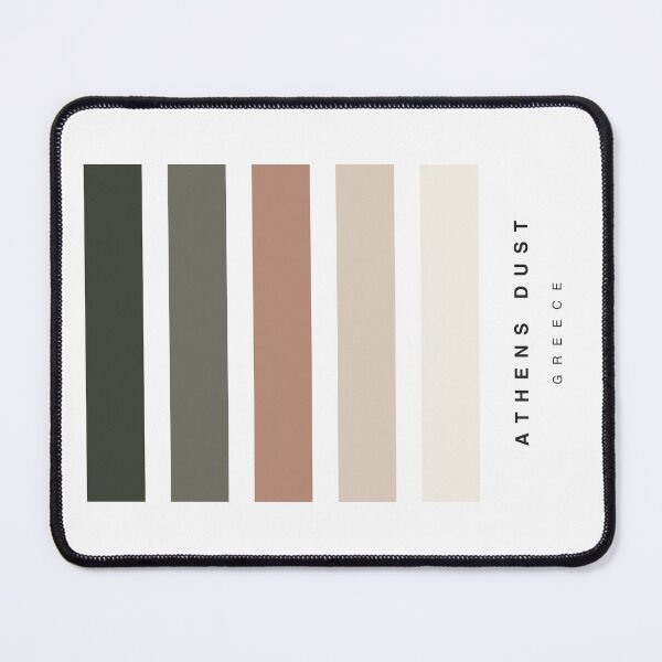 Item preview, ‘Athens Dust’ Travel Hue Palette designed and sold by The Colourful Game.