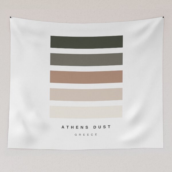 Item preview, ‘Athens Dust’ Travel Hue Palette designed and sold by The Colourful Game.