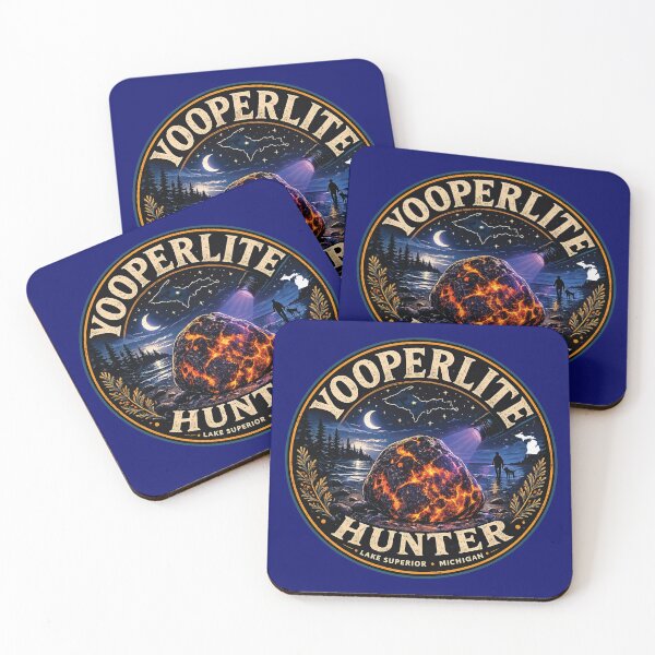 Item preview, Yooperlite Hunter | Lake Superior Michigan designed and sold by FreshWaterWares.