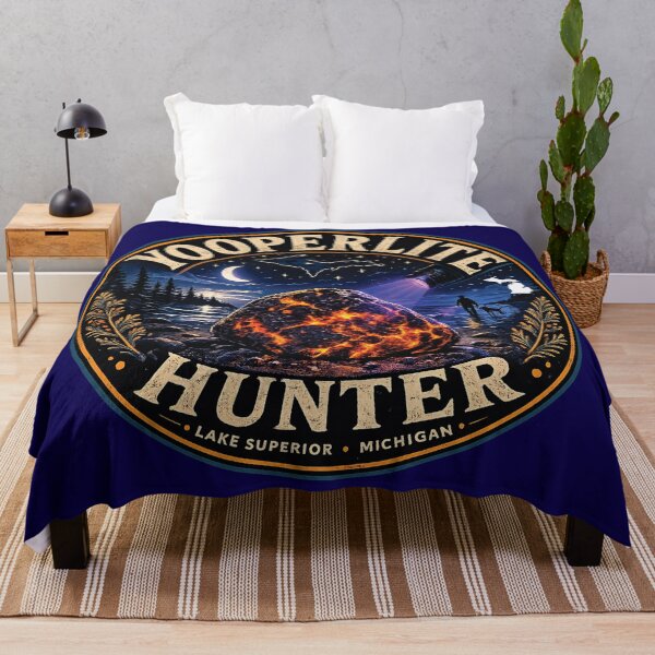Item preview, Yooperlite Hunter | Lake Superior Michigan designed and sold by FreshWaterWares.