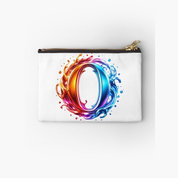 Item preview, AquaFlare Chromaflow Letter O designed and sold by BlissBlvdShop.