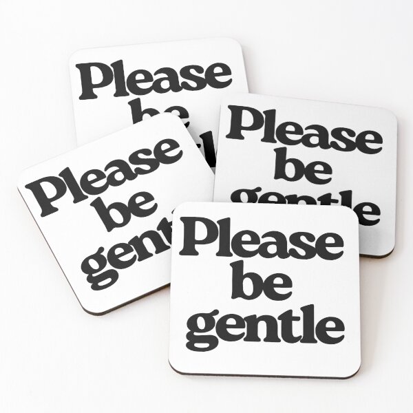 Item preview, Please be gentle | Aesthetic Sticker designed and sold by AlxMn.