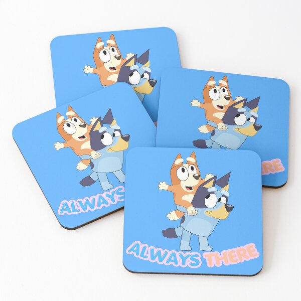 Item preview, always there - bluey and bingo designed and sold by Randomnessy.