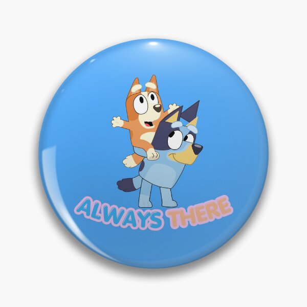 Aperçu de l'œuvre toujours là - Bluey et Bingo créée et vendue par Randomnessy.