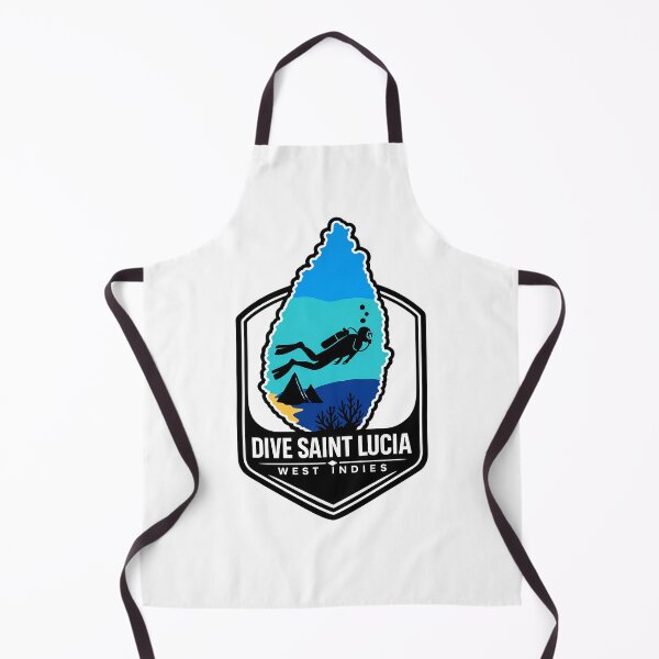 Item preview, St. Lucia Scuba Diving Vintage West Indies Travel Badge designed and sold by scicilysimonee.