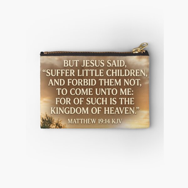 Item preview, Matthew 19:14 KJV - v1 - JCTRUTHER designed and sold by JCTRUTHERshop.