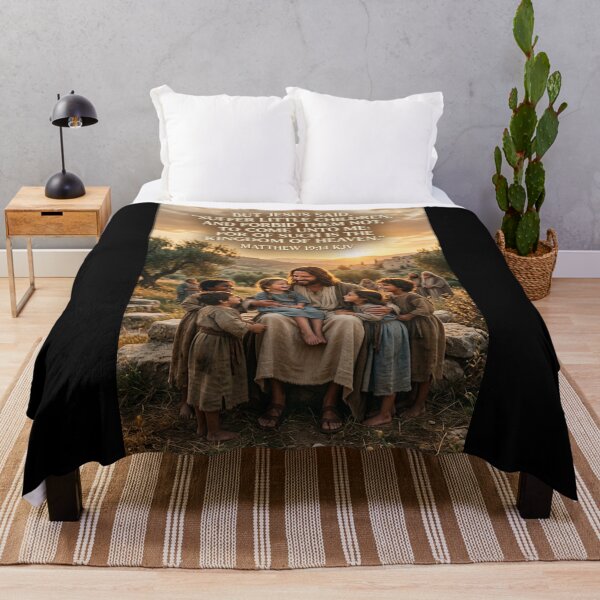 Item preview, Matthew 19:14 KJV - v1 - JCTRUTHER designed and sold by JCTRUTHERshop.