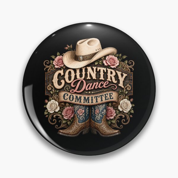 Item preview, Country Dance Committee Western Boots Cowboy Hat Rustic Floral Rodeo Line Dancing designed and sold by conggamenhatvip.