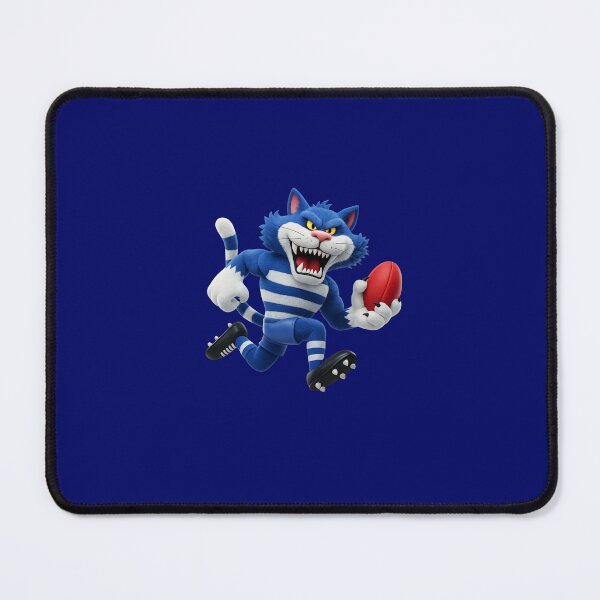 Item preview, Geelong Cats AFL Mascot Logo Classic designed and sold by Luke Foran Sports Art.
