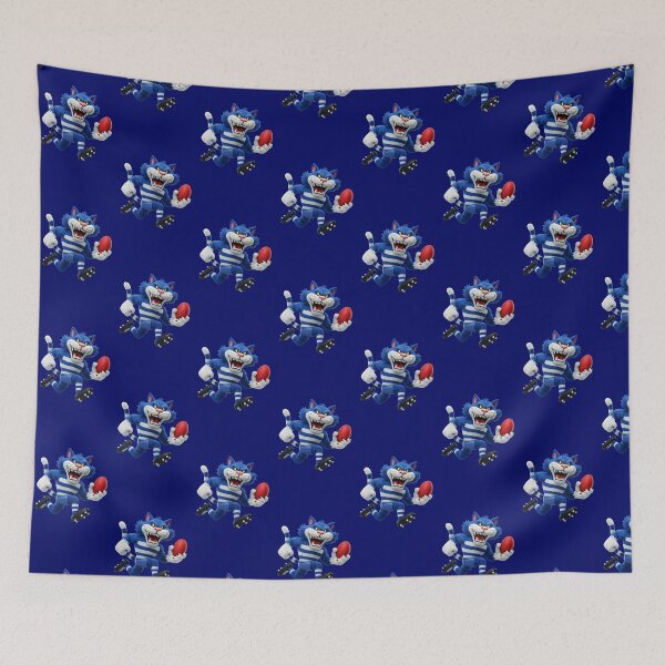 Item preview, Geelong Cats AFL Mascot Logo Classic designed and sold by Luke Foran Sports Art.