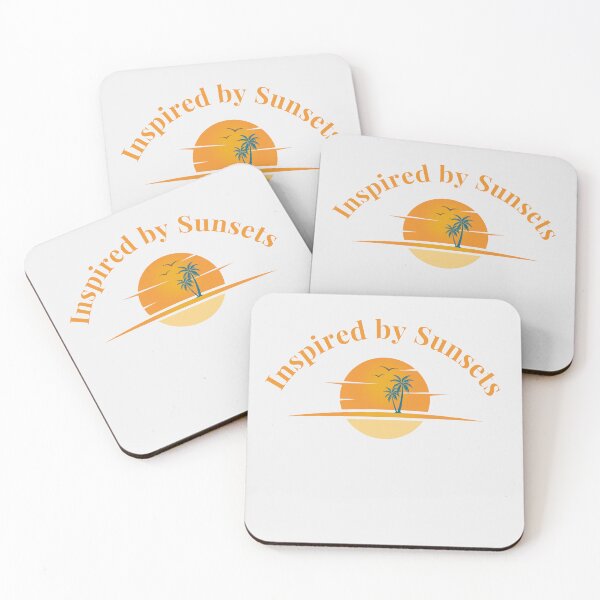 Item preview, Inspired by Sunsets Tropical Beach Sunset Vacation Design designed and sold by MadeByMira.