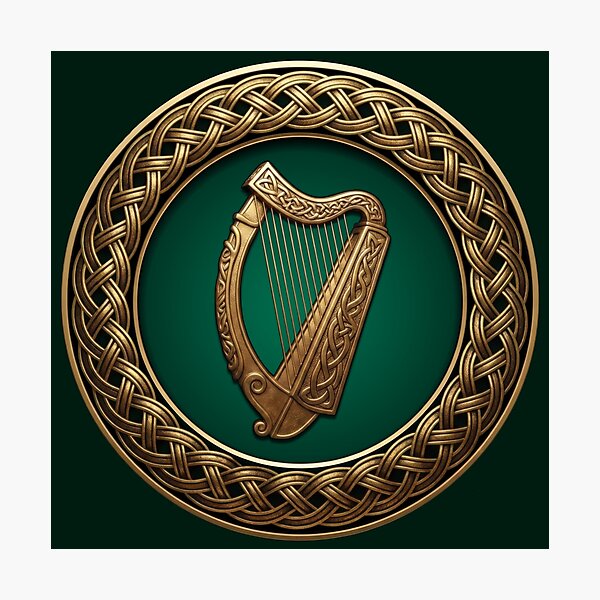 Item preview, Celtic Harp 3D designed and sold by travelwitheric.