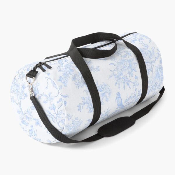 Item preview, Chinoiserie Pattern Penoies & L'oiseaux Pale Sky Blue designed and sold by PixDezines.