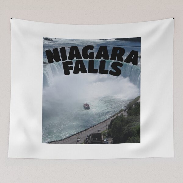 Item preview, Niagara Falls Souvenir Canada USA Typography designed and sold by peter2art.