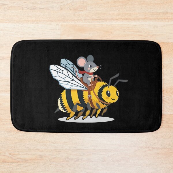 Item preview, Cute Mouse Riding Bumblebee Cottagecore designed and sold by Zazz Lee.