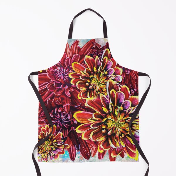 Item preview, Red Chrysanthemums Background 2 designed and sold by nastiaart.