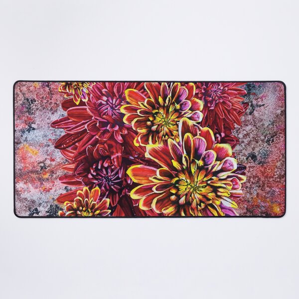 Item preview, Red Chrysanthemums Background 3 designed and sold by nastiaart.