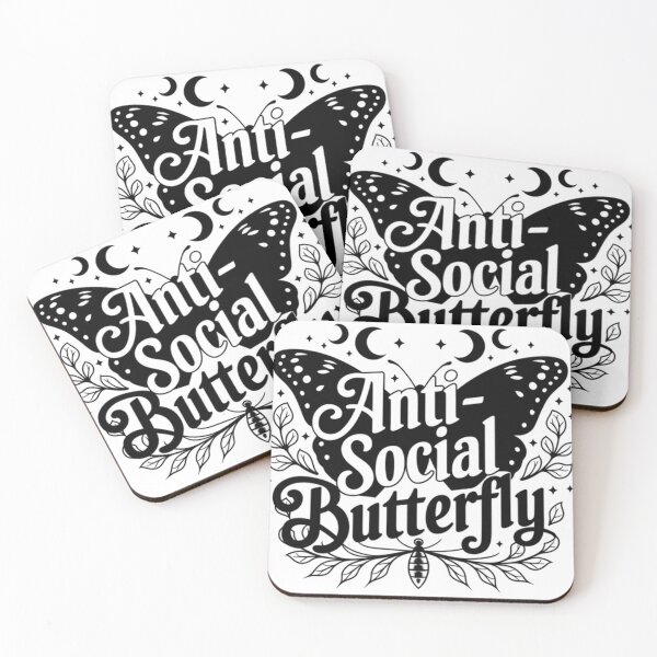 Aperçu de l'œuvre Papillon antisocial, papillon gothique créée et vendue par butterflies-new.