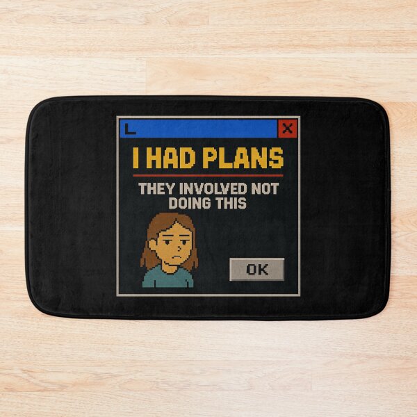 Item preview, Unwilling Participant – I Had Other Plans designed and sold by Mad Factory Designs.