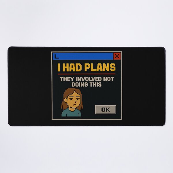 Item preview, Unwilling Participant – I Had Other Plans designed and sold by Mad Factory Designs.