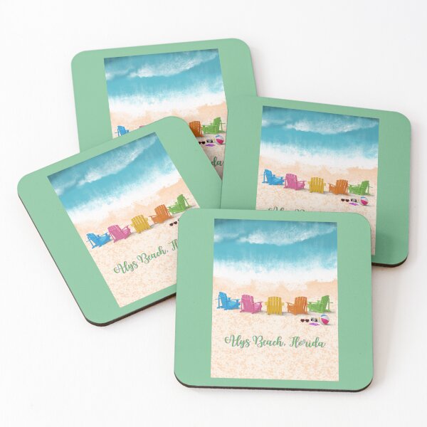 Item preview, Beach Shirt.  Alys Beach, Florida. 30A, Walton County, Florida.  Beach Chairs.  Beach Scene. designed and sold by ShrimpAndGrits.