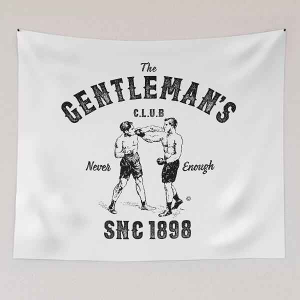 Item preview, VINTAGE BOXING THE GENTLEMANS CLUB, NEVER ENOUGH designed and sold by SUBGIRL.