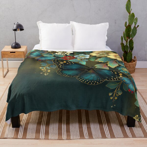 Item preview, The Midnight Tapestry of Teal and Crimson designed and sold by bloorose.