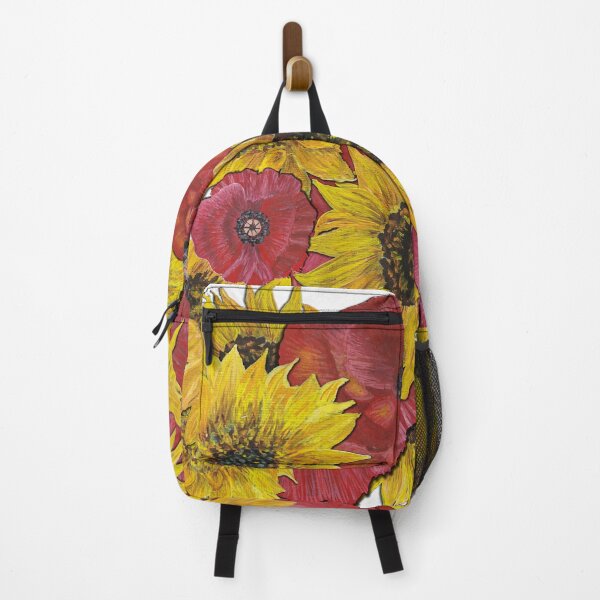 Item preview, Sunflowers Poppies 1 designed and sold by nastiaart.