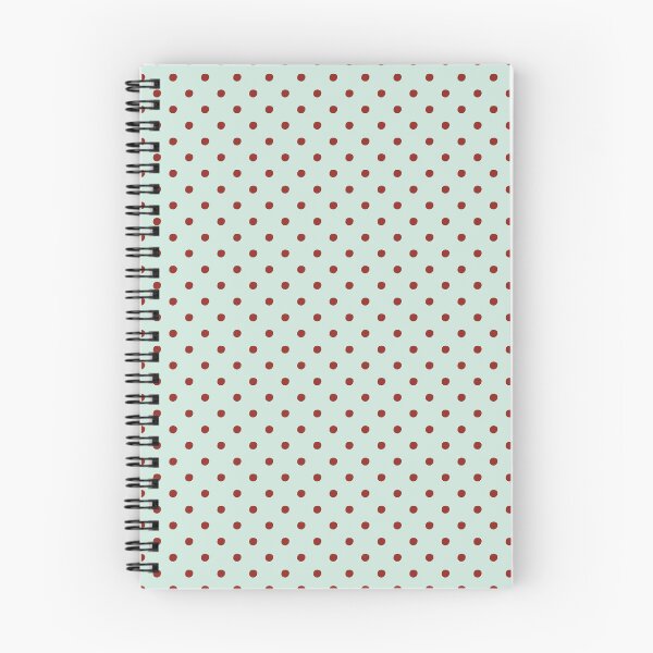 Item preview, Blood Red and Mint Mist Polka Dots | Minimalist Mint and Terracotta Pattern | Blood Red and Mint Mist Dots | Classic Mint Green Polka Dots | Elegant Terracotta and Mint Pattern designed and sold by VivaFy.