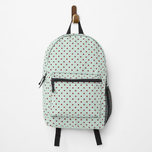 Item preview, Blood Red and Mint Mist Polka Dots | Minimalist Mint and Terracotta Pattern | Blood Red and Mint Mist Dots | Classic Mint Green Polka Dots | Elegant Terracotta and Mint Pattern designed and sold by VivaFy.