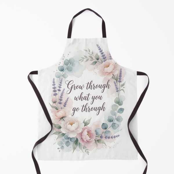 Item preview, Grow Through What You Go Through Floral designed and sold by HappyOops.